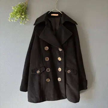 큐트 업 [M] 고급 쿨 럭셔리 내추럴 무드 매끄러운 터치 피 코트