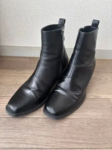 신세틱 가죽 모듬 부츠