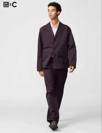 새상품급 UNIQLO C 셋업 수트 워크 자켓 팬츠