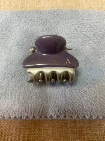 ALEXANDRE LIVENDOME 헤어 클립 퍼플