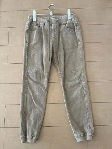 베이플로우 BAYFLOW TC 코듀로이 리브 팬츠 조거 팬츠