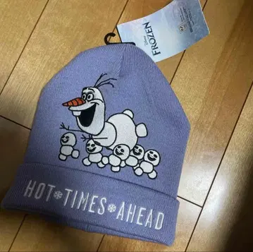 디즈니 니트캡 니트 모자 올라프 겨울왕국 새상품