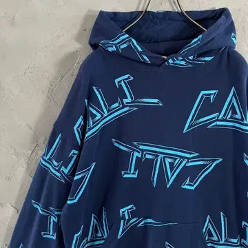 빈티지 후드티 풀오버 프린트 로고 CALI 속기모 IW12