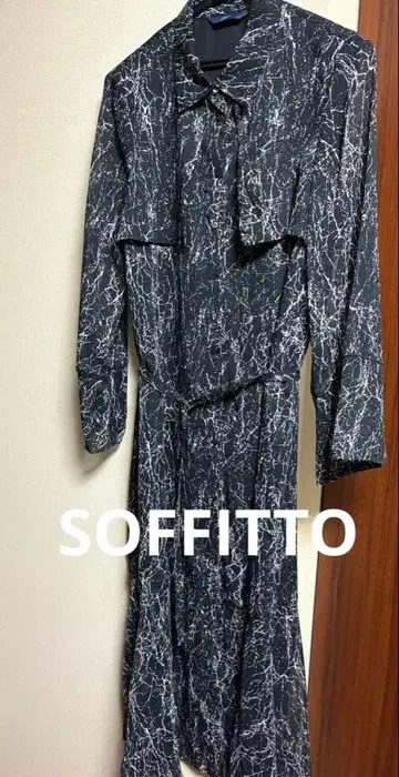 새상품급 SOFFITTO 셔츠 원피스