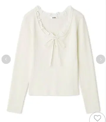 SNIDEL 미사용 새상품 프릴 니트 풀오버