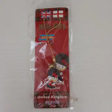 [ 새상품 ] [ 미개봉 ] 헬로키티 런던 지역 한정 키링