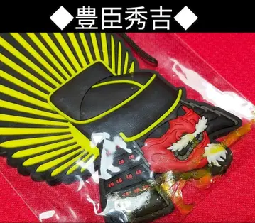 3 도요토미 히데요시 센고쿠 무장 투구 러버 스트랩 키링