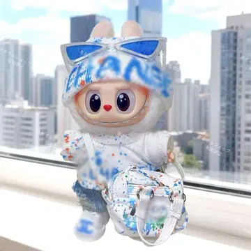 Labubu 라부부 옷 6세트 17cm 봉제 인형 옷 활