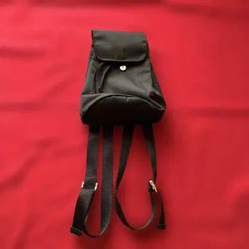 다나카란 뉴욕 블랙 나일론 백팩