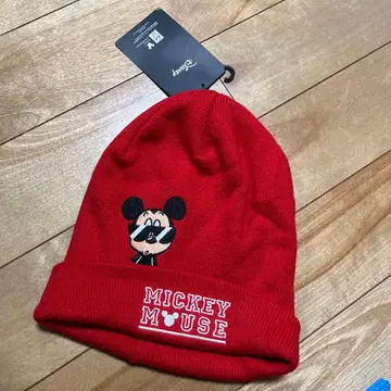 워크맨 Disney 디즈니 니트캡 니트 모자 미키마우스
