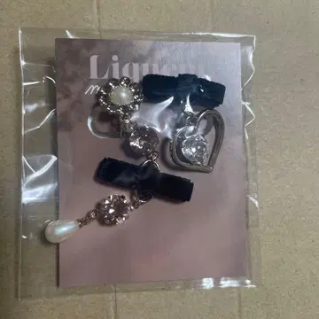 manaka inaba x Liquem / 빈티지 로즈의 반짝임 귀걸이