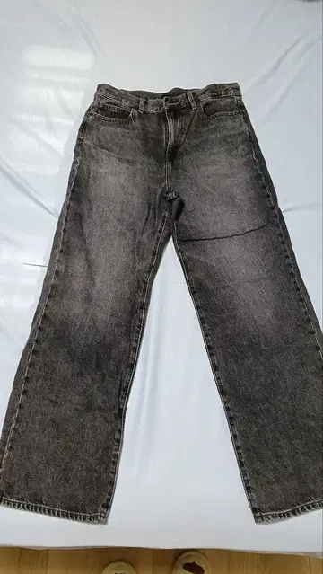 다크 그레이 와이드 팬츠 28 (71cm)