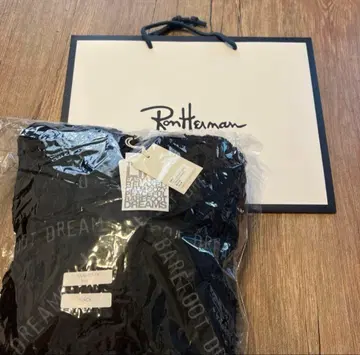 사이즈 M 론 헤르만 베어풋 드림스 리본 포함 블랙