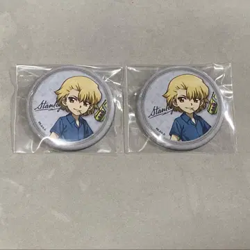 캐릭터 캔뱃지 2개 세트 스탠리