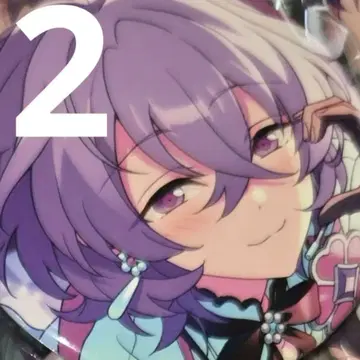 앙스타 유메 캔뱃지 2점