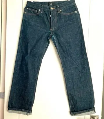 A.P.C. HIPSTER 스트레이트 데님 다크 블루 26