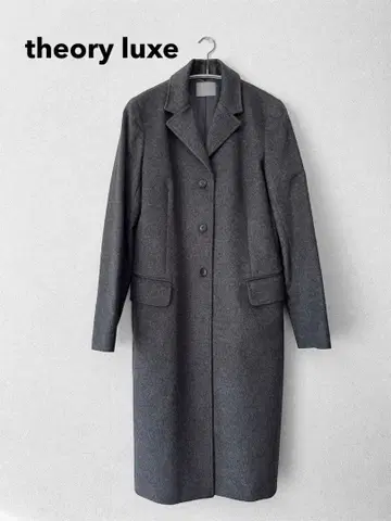 theory luxe 롱 코트 캐시미어 100%