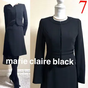 marie claire 블랙 포멀 수트 상복 예복 블랙 7 S 연중무휴