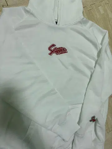 Slogger 화이트 후드티 L 쿠보다 슬러거