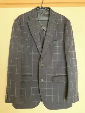벤살리나 체크 무늬 비즈니스 자켓 LL 사이즈