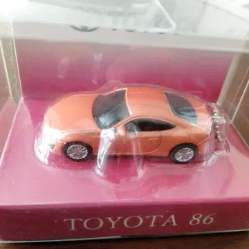 TOYOTA 86 오렌지 미니카 라이트 포함