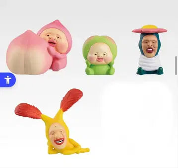 제일복권 코비토즈칸 E상 미니 피규어 4종 세미 컴플리트