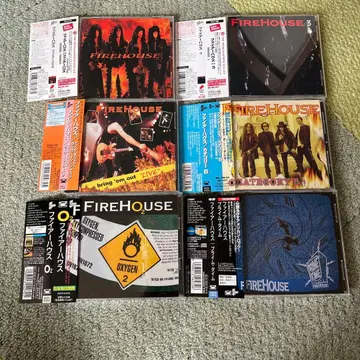 일본 국내 오비 부착 FIREHOUSE CD 6장