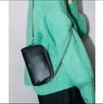 뷰레 Beau're 트리플 지퍼 미니백 파우치 사선 가케