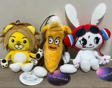 L'Arc-en-Ciel 캐릭터 마스코트 라우완 한정판 3종 세트