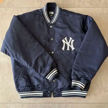 NEWERA Yankees 바시티 자켓 SMALL 네이비