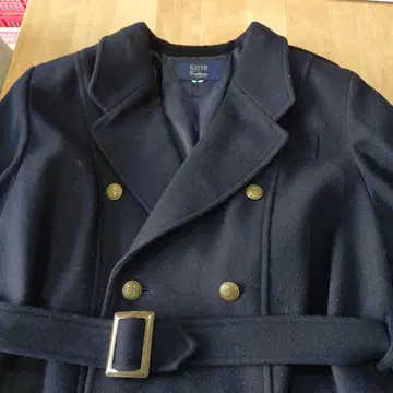 가격 인하 KEITH 울 코트 레트로