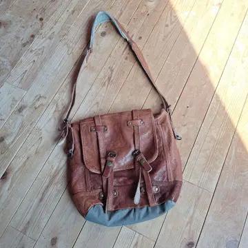 밀리터리 숄더백