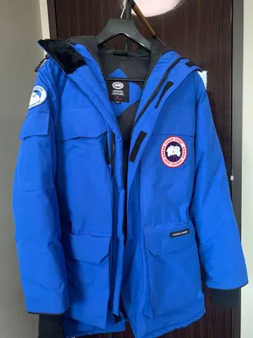 Cana da Goose 아크틱 프로그램 다운 자켓 파랑