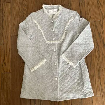 tsumori chisato 그레이 퀼팅 룸웨어 M
