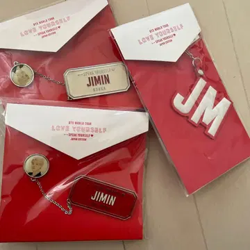 JIMIN 키링 세트 (OSAKA & SHIZUOKA) 3개