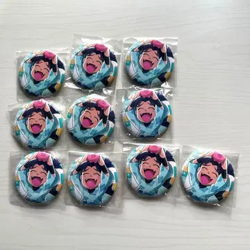 닌타마 란타로 닌타마 모두 함께 장사 셋츠노 키리마루 캔뱃지 10개