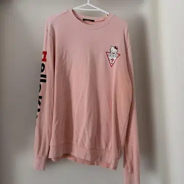 GUESS Hello Kitty 롱 슬리브 맨투맨