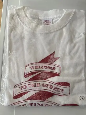 WELCOME TO THE STREET 티셔츠 S