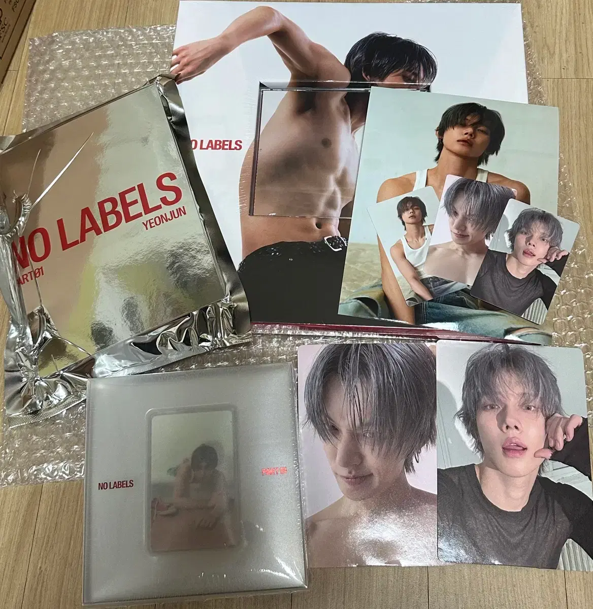 txt yeonjun solo album sealed album set