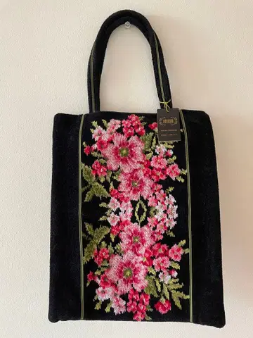 FEILER 꽃무늬 자수 토트백