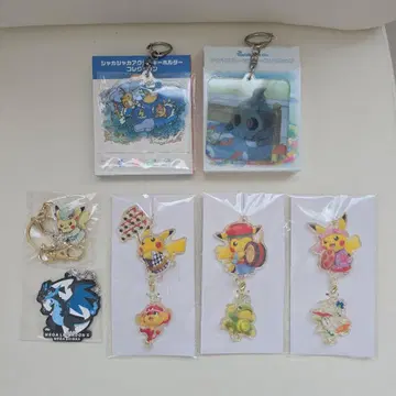 포켓몬 피카츄 아크릴 키링 5개 세트 묶음 판매