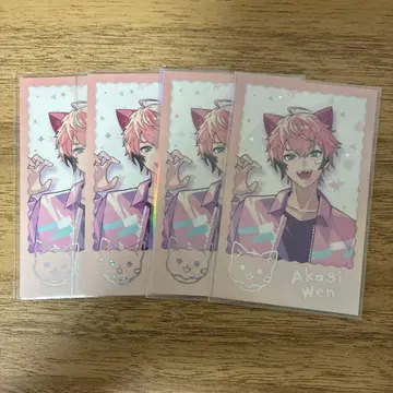 니지산지 아카기 웬 와니먕 days 폴라로이드풍 카드