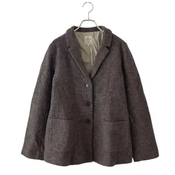 Samansa Mos2 울 테일러드 자켓(M) 브라운