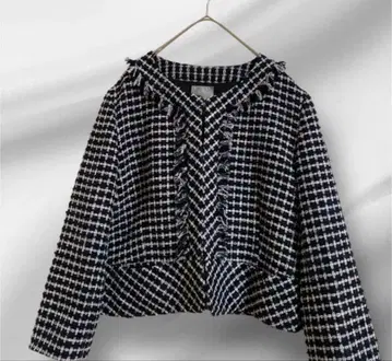 빅 사이즈! DAMA collection 트위드 노카라 자켓 13