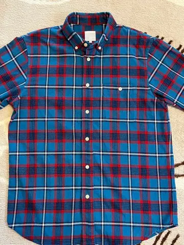 새상품급 THE NORTH FACE 체크 무늬 플란넬 셔츠 L