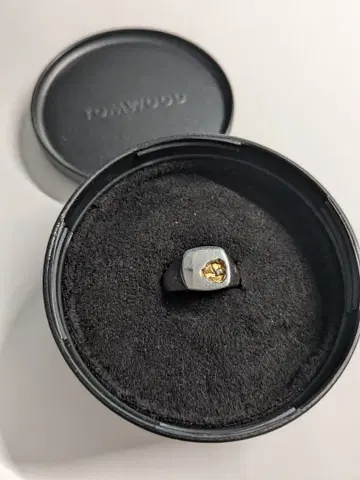 TOMWOOD 실버 스퀘어 반지