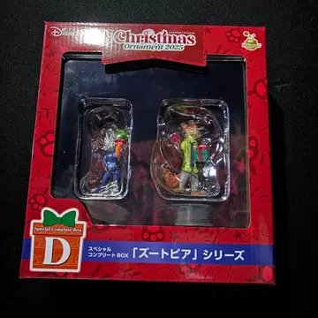 2025 디즈니 크리스마스 오너먼트 주토피아 시리즈 happy 복권