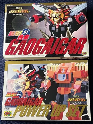 CM'S BRAVE 합금 가오가이거 골디마그 POWER UP SET