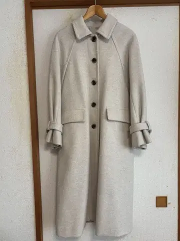 FREE'S MART 롱 코트 S 사이즈 멜란지 베이지