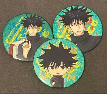 주술회전 후시구로 메구미 애니메이션 투어리즘 글리터 캔뱃지